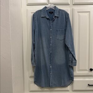 Women’s Blue Denim Shirt dress